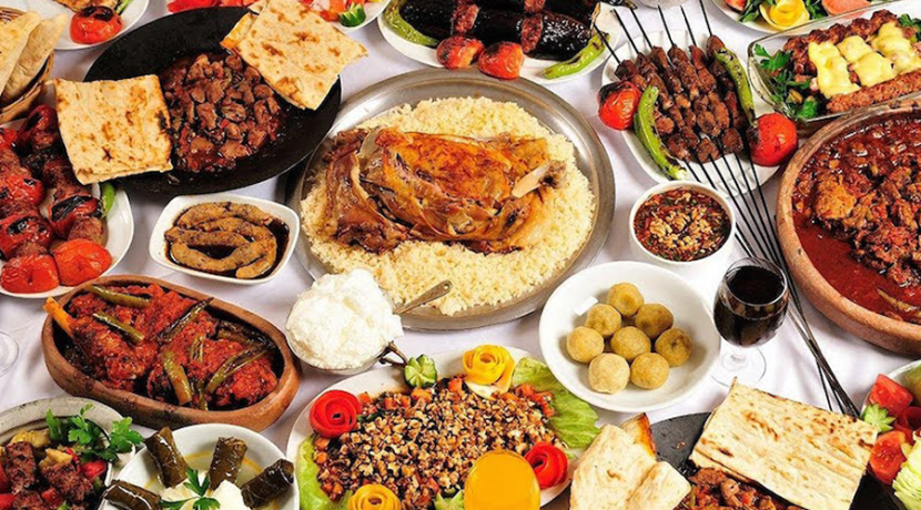 Iftar sofrasi- Turkish Food