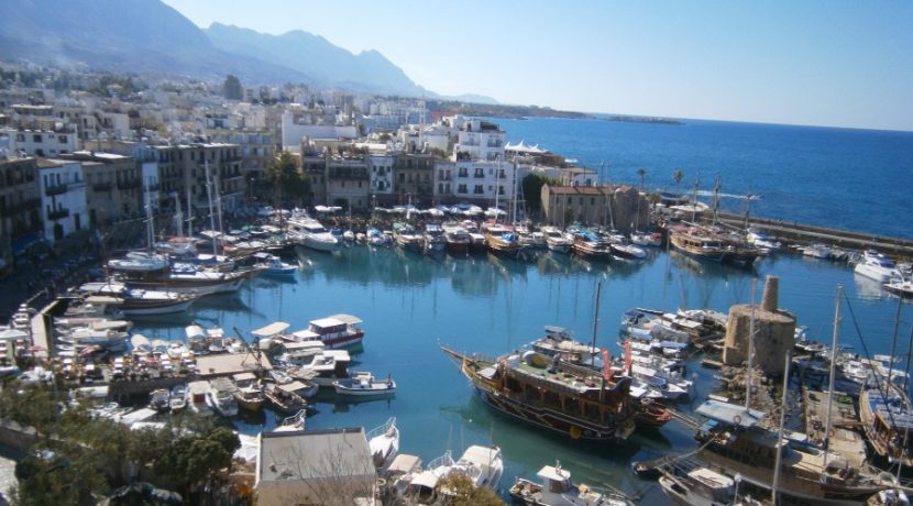 Kyrenia Harbour from the Castle - North Cyprus