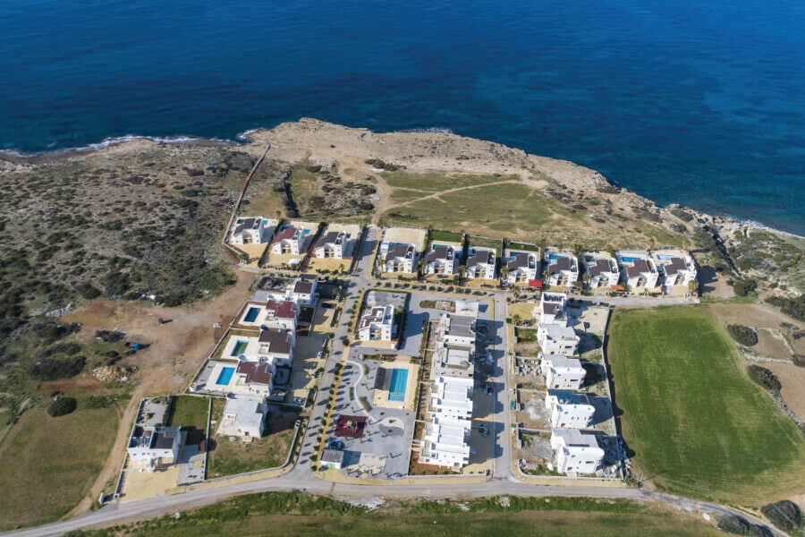 Tatlisu Bay Luxury Villas and Apartments Site Plan - North Cyprus International
