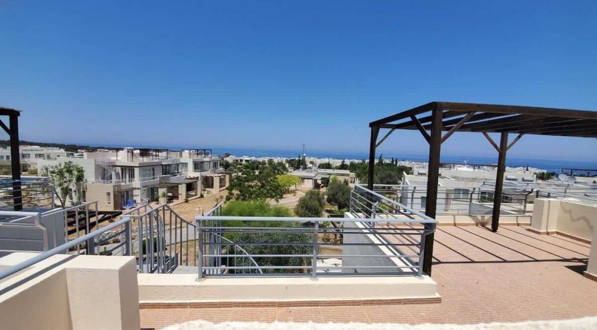 Turtle Beach & Golf Seaview Penthouse Apt 2 Bed - North Cyprus Properties Z30
