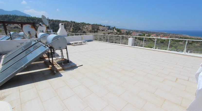 Esentepe Seaview Penthouse 2 Bed - North Cyprus Property 13