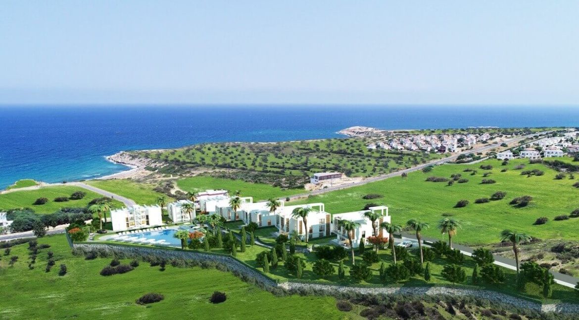 Esentepe Beach Apartments Elevations - North Cyprus Property A1
