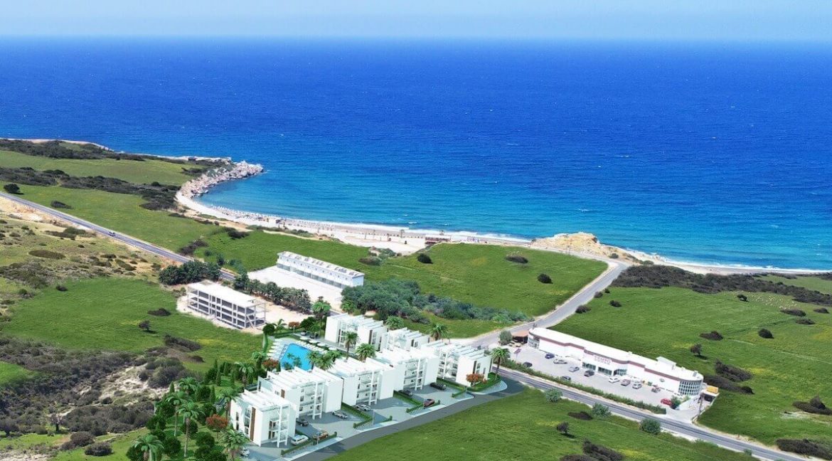 Esentepe Beach Apartments Elevations - North Cyprus Property A4