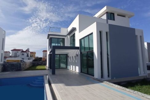 Karsiyaka Modern Luxury Seaview Villa 4 Bed - North Cyprus Property 22FEB16
