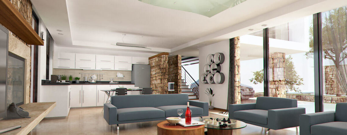 Beachfront Ultra-Modern Seaview villa 3 Bed - North Cyprus Property 2