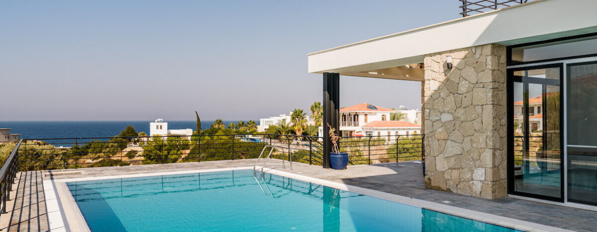 Beachfront Ultra-Modern Seaview villa 3 Bed - North Cyprus Property 6