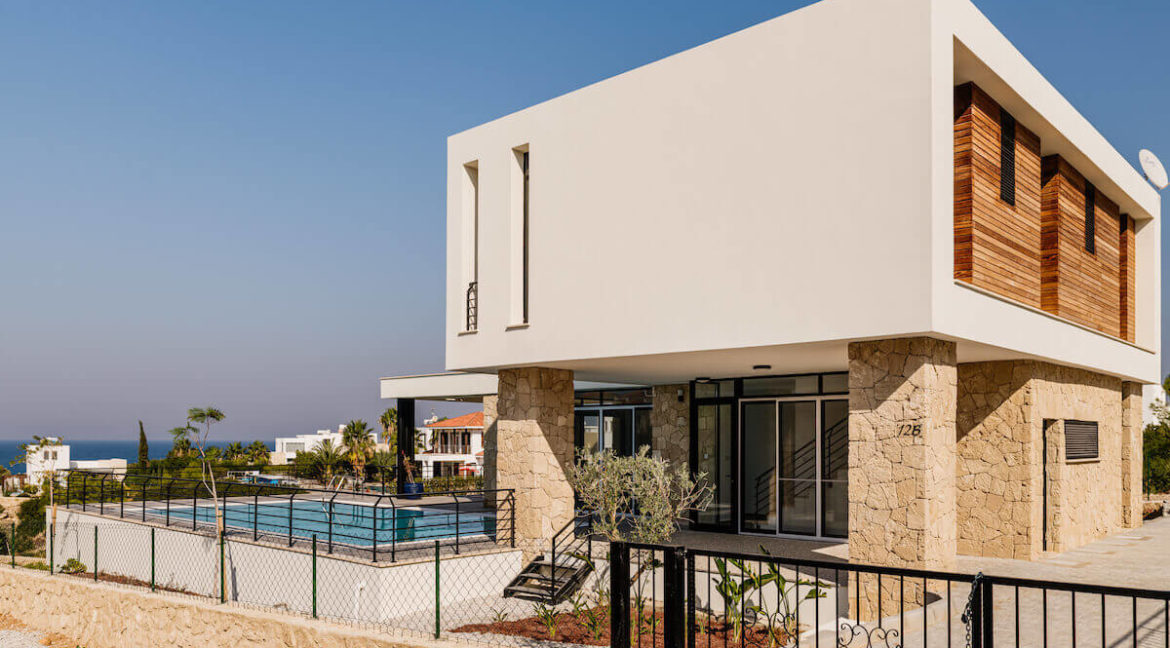 Beachfront Ultra-Modern Seaview villa 3 Bed - North Cyprus Property 8