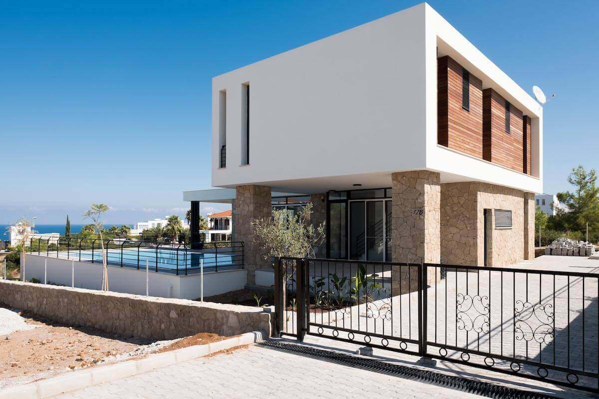 Beachfront Ultra-Modern Seaview villa 3 Bed - North Cyprus Property Z2