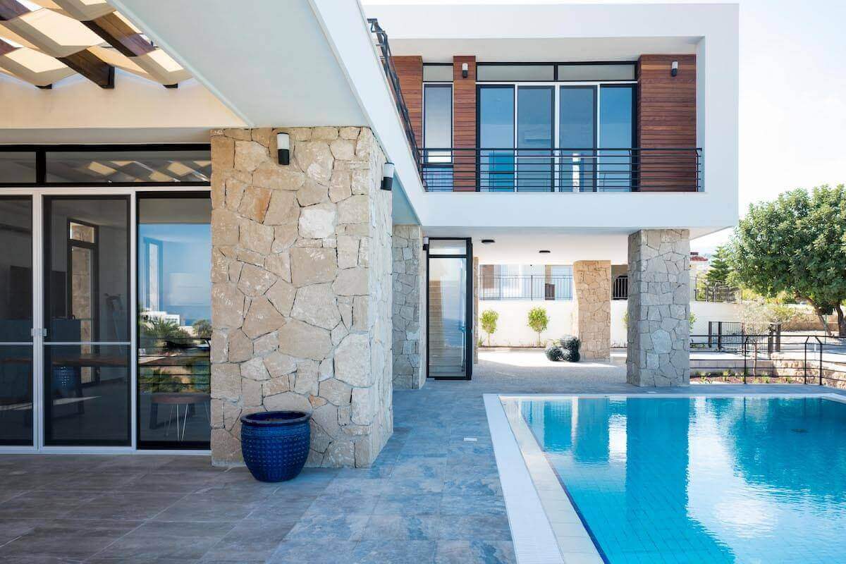 Beachfront Ultra-Modern Seaview villa 3 Bed - North Cyprus Property Z4