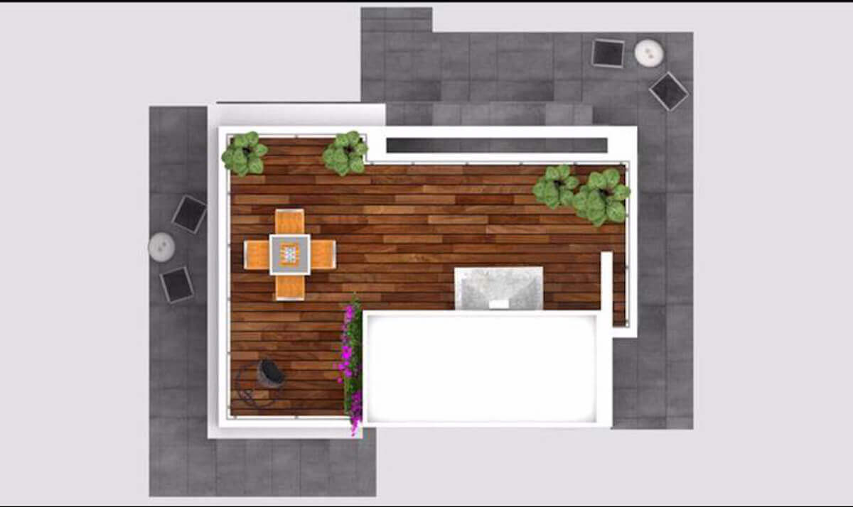 Upper Catalkoy Seaview VIlla 3 Bed Floor Plan 3