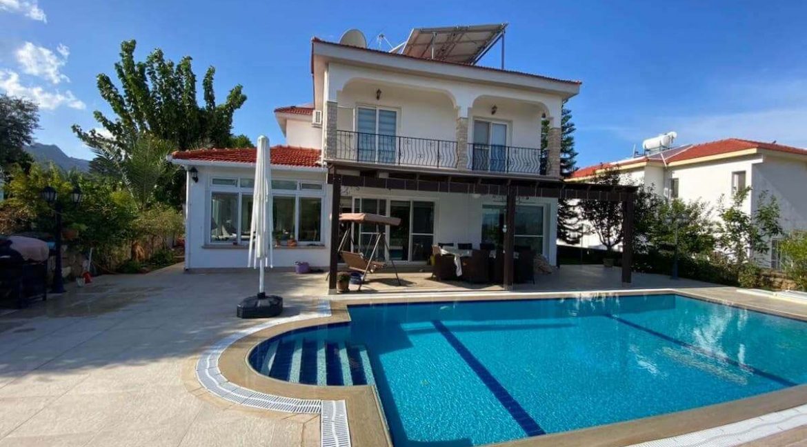 Bellapais Palms Seaview Villa 3 Bed - North Cyprus Property 1