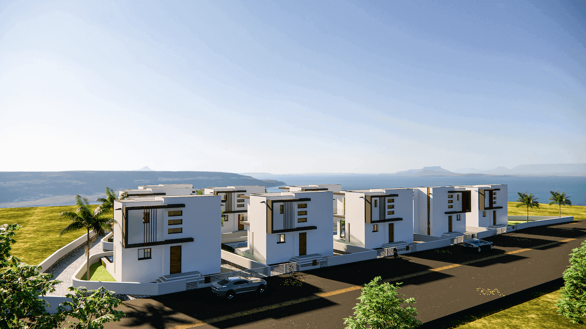Esentepe Beach Seaview Modern Villas Ext - North Cyprus Property J1