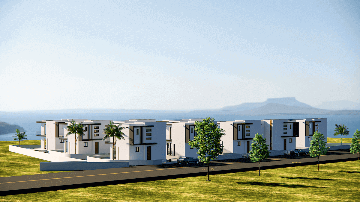 Esentepe Beach Seaview Modern Villas Ext - North Cyprus Property J10