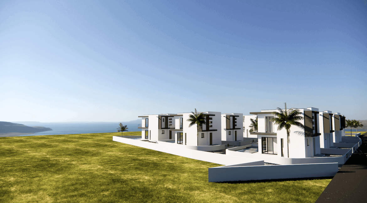 Esentepe Beach Seaview Modern Villas Ext - North Cyprus Property J5
