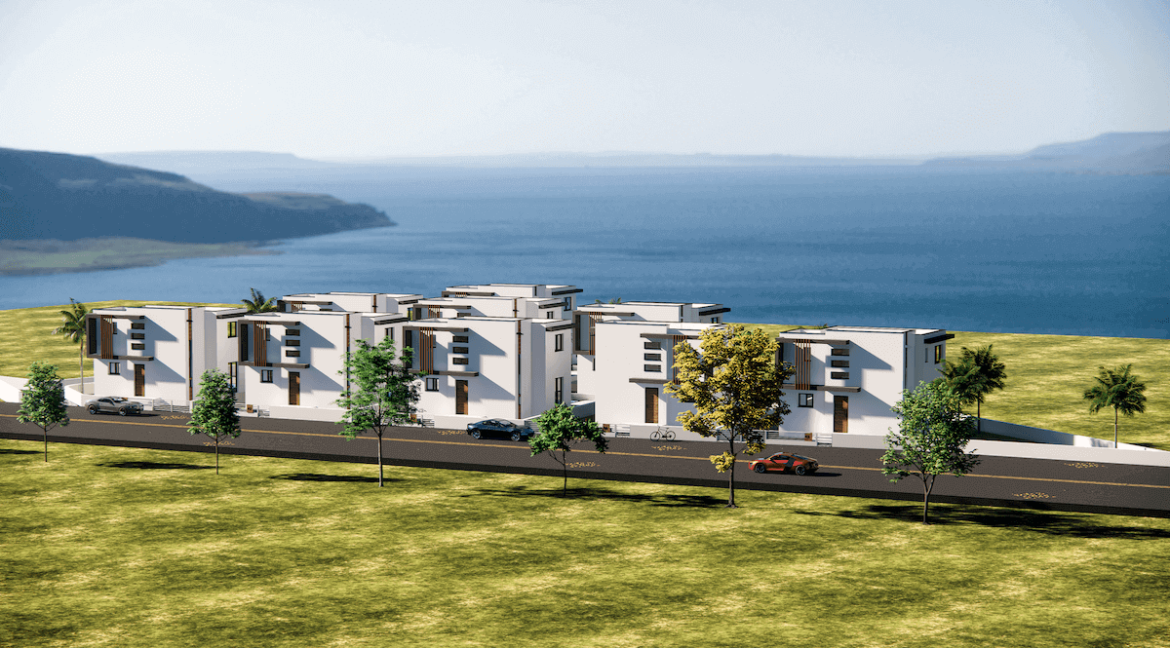 Esentepe Beach Seaview Modern Villas Ext - North Cyprus Property J8