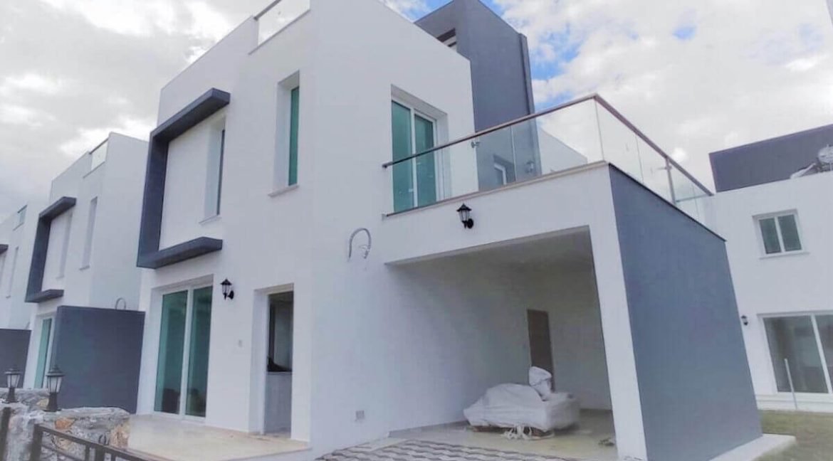 Karsiyaka Modern Luxury Seaview Villa 2 Bed - North Cyprus Property 22JAN6