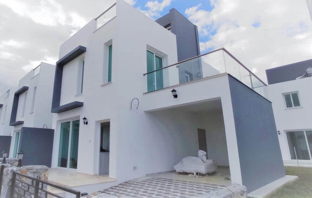 Karsiyaka Modern Luxury Seaview Villa 2 Bed - North Cyprus Property 22JAN6