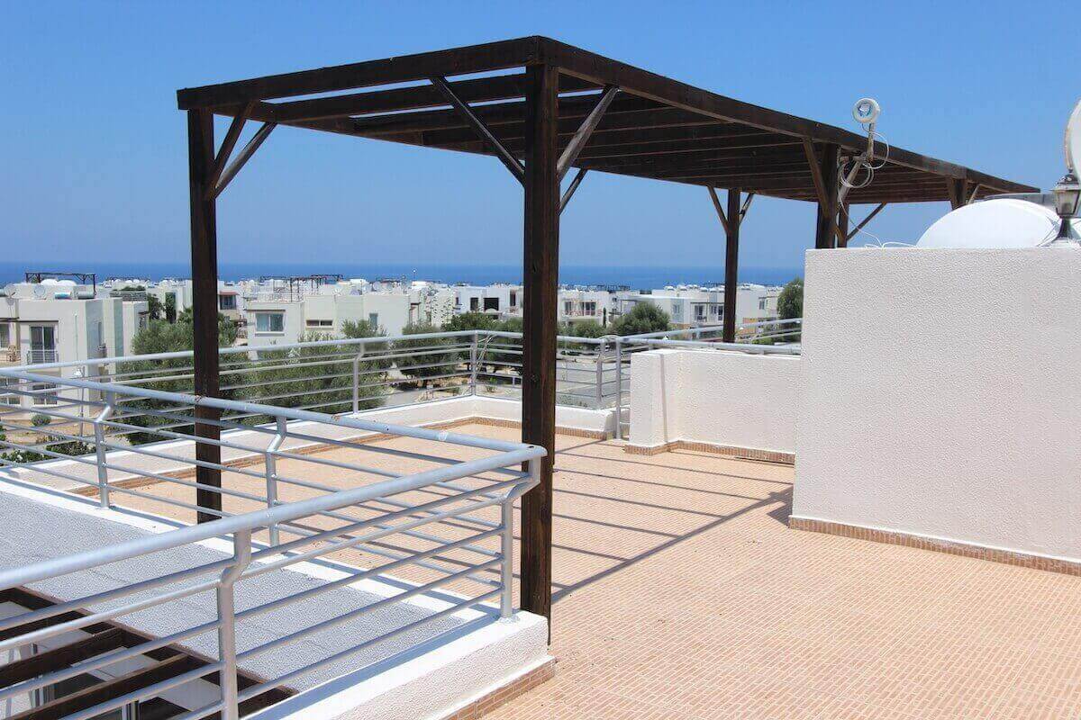 Turtle Beach And Golf Seaview Penthouse 2 Bed - North Cyprus Property J16
