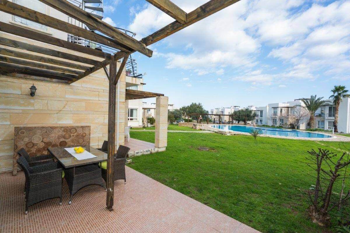 Turtle Beach & Golf Pool View Apartment 2 Bed - North Cyprus Property 12