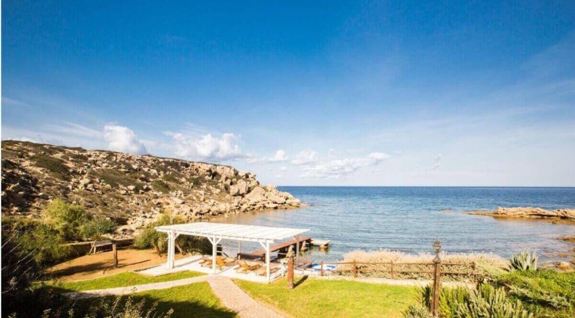 Unique Private Bay Beachfront Villas External - North Cyprus Property 4