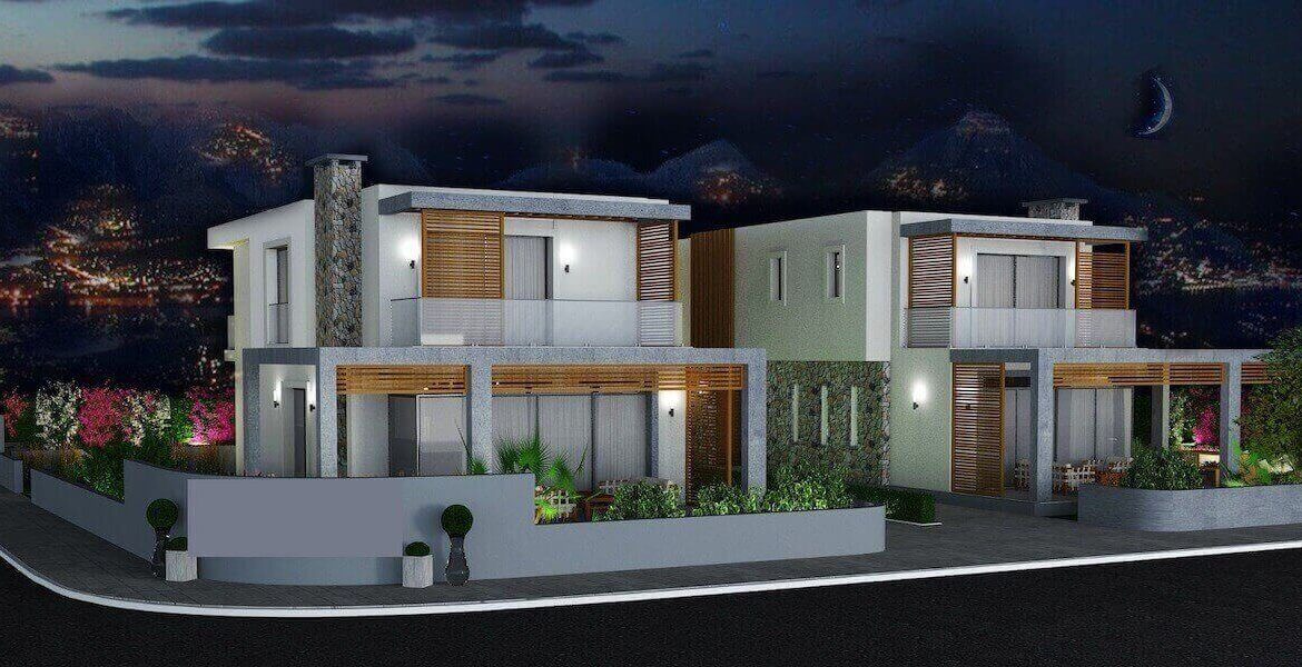 Catalkoy Town Ultra- Modern Villa 3 Bed - North Cyprus Property E1