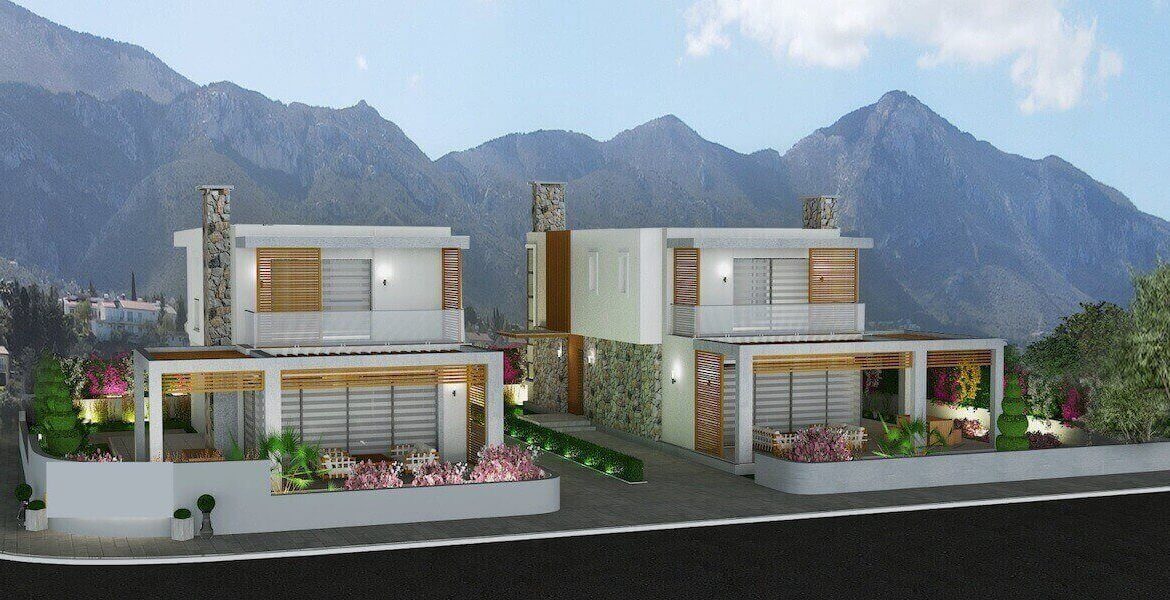 Catalkoy Town Ultra- Modern Villa 3 Bed - North Cyprus Property E5