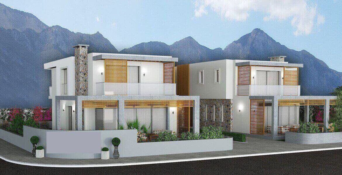 Catalkoy Town Ultra- Modern Villa 3 Bed - North Cyprus Property E6