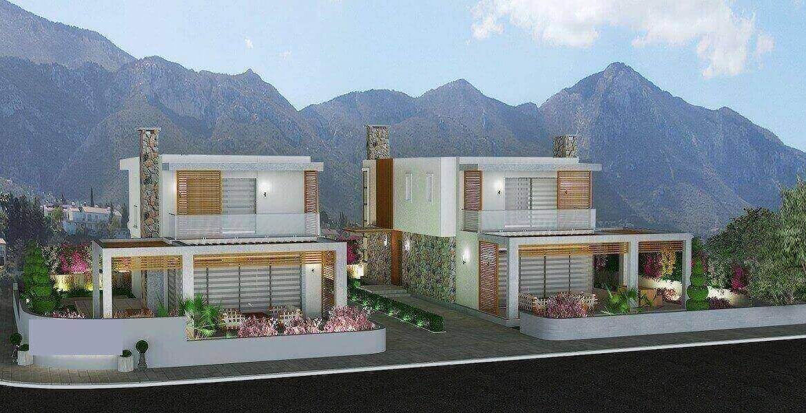 Catalkoy Town Ultra- Modern Villa 3 Bed - North Cyprus Property E7