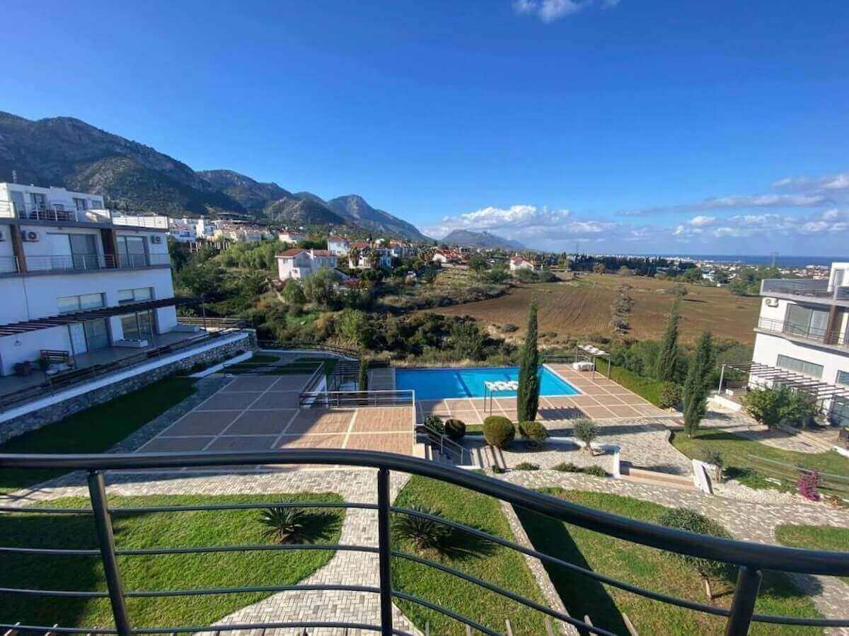 Catalkoy Panorama Seaview Townhouse Villa 3 Bed - North Cyprus Property 2