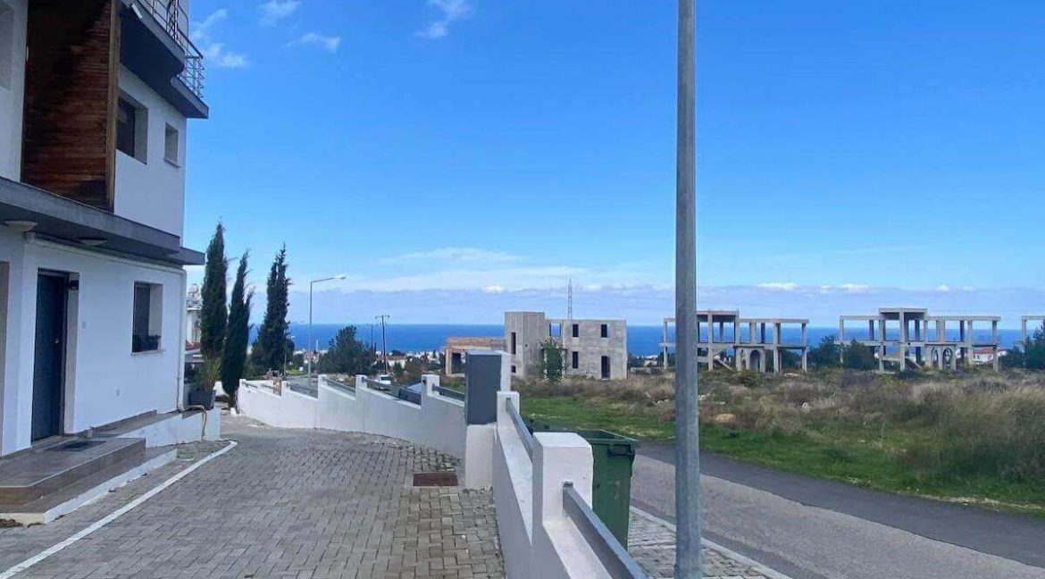 Catalkoy Panorama Seaview Townhouse Villa 3 Bed - North Cyprus Property 20