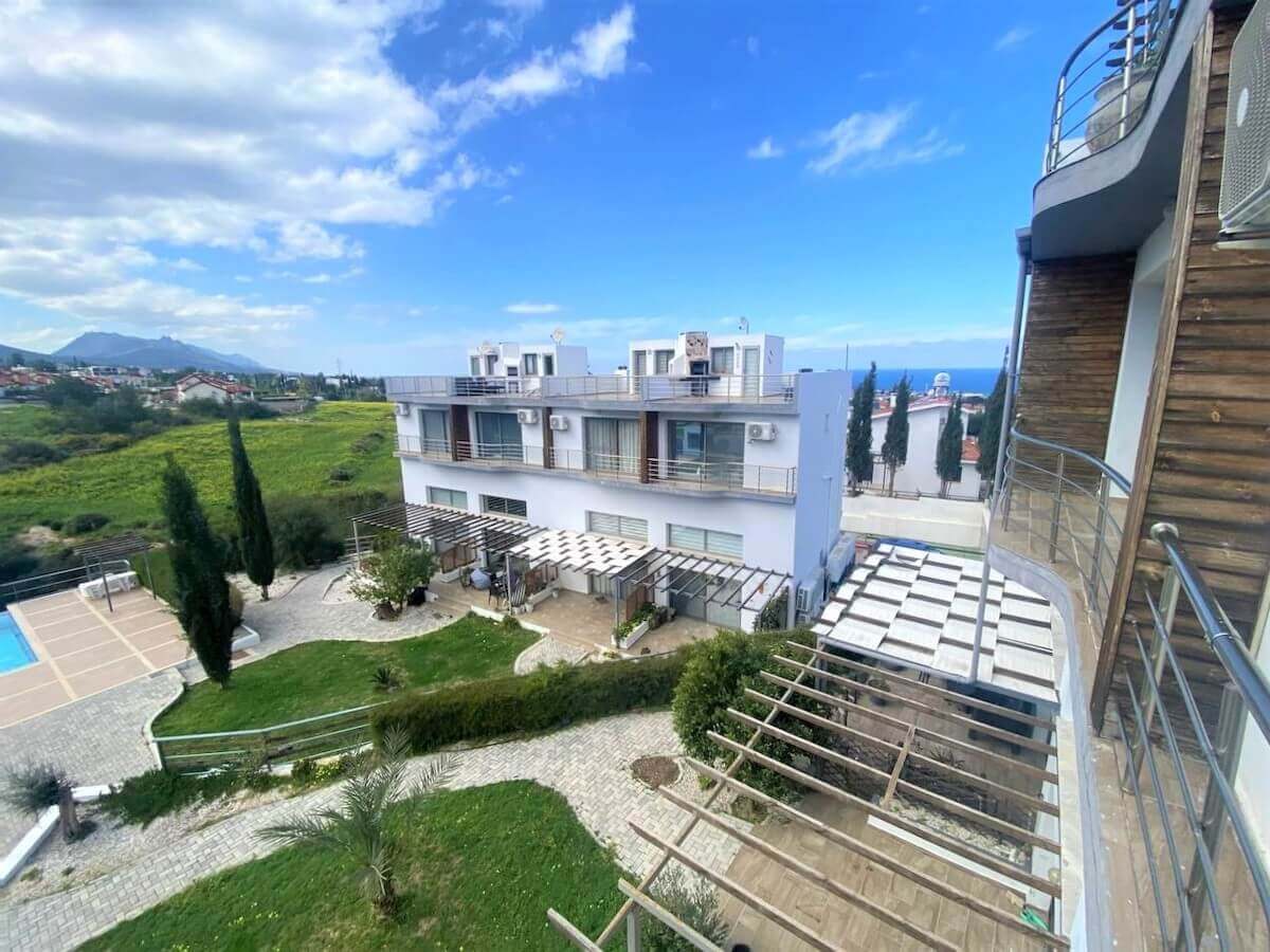 Catalkoy Panorama Seaview Townhouse Villa 3 Bed - North Cyprus Property 32