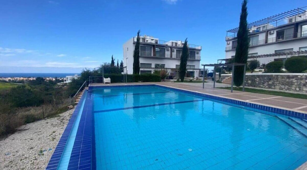 Catalkoy Panorama Seaview Townhouse Villa 3 Bed - North Cyprus Property 43