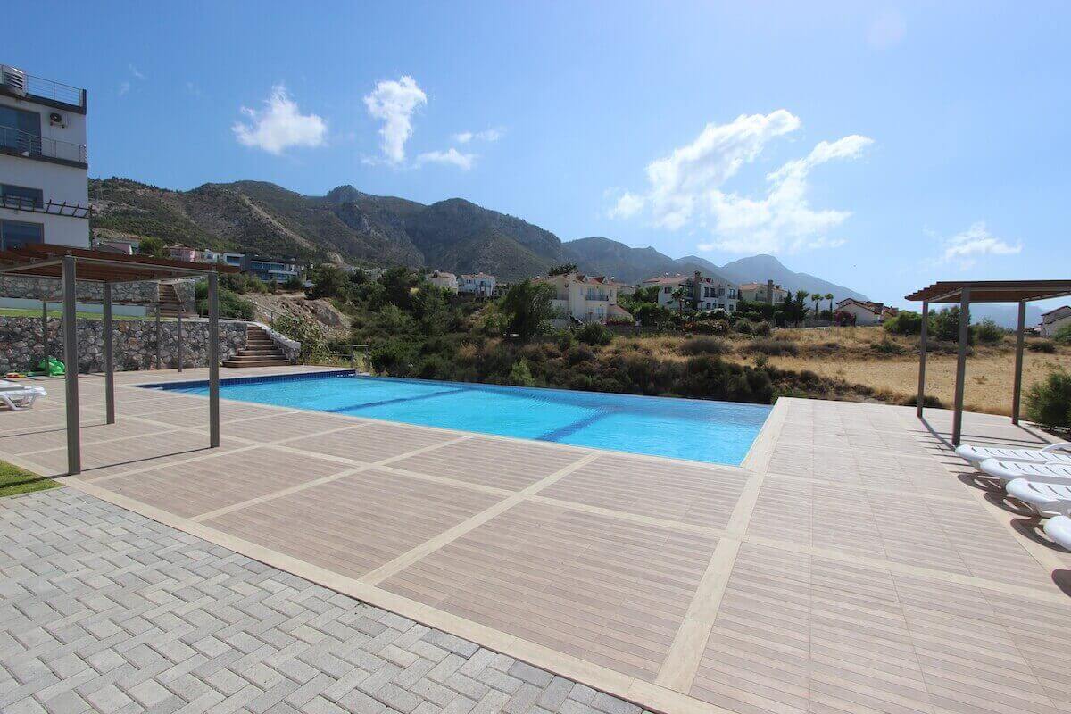 Catalkoy Panorama Seaview Townhouse Villa 3 Bed - North Cyprus Property 7