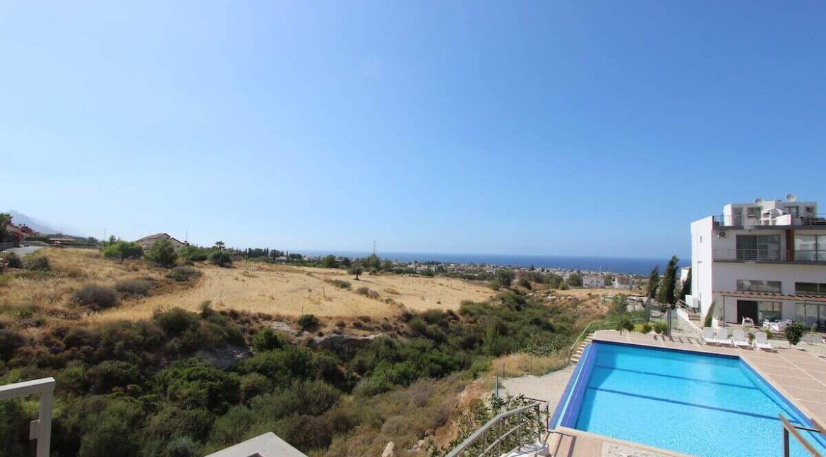 Catalkoy Panorama Seaview Townhouse Villa 3 Bed - North Cyprus Property 9