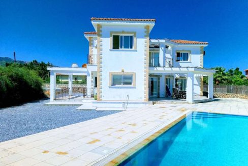 Karsiyaka Sea View Villa 3 Bed - North Cyprus Property 1