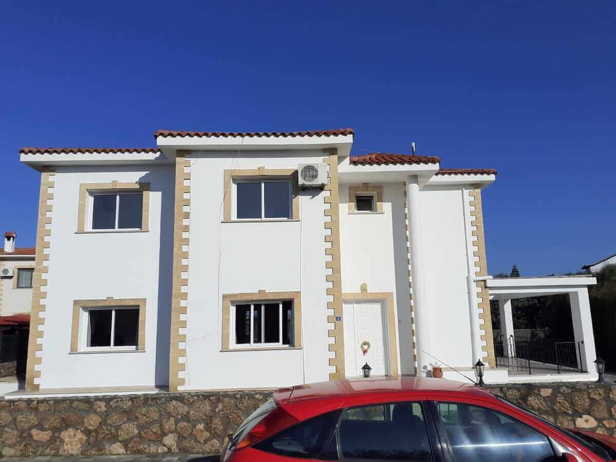 Karsiyaka Sea View Villa 3 Bed - North Cyprus Property Z1