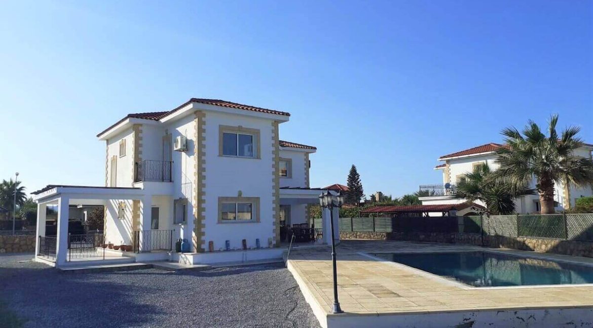 Karsiyaka Sea View Villa 3 Bed - North Cyprus Property Z2