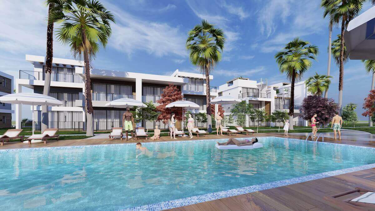 Seafront Luxury Duplex Spa Villas - North Cyprus Property 14