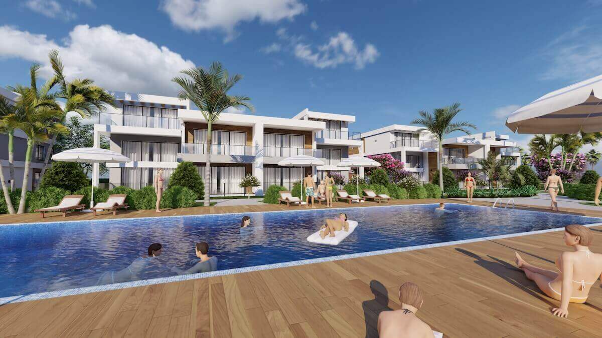 Seafront Luxury Duplex Spa Villas - North Cyprus Property 4