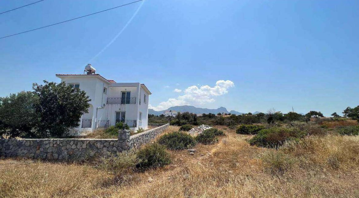 Alagadi Seaview Carob Villa with Land 3 Bed - North Cyprus Property 1
