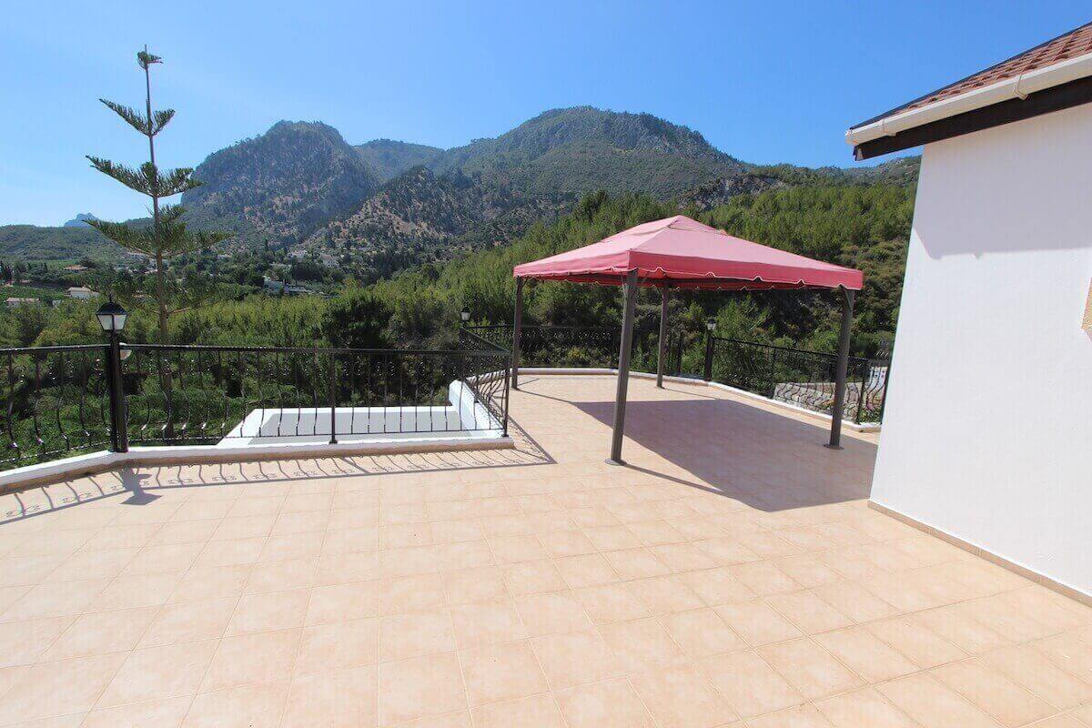 Malatya Seaview Mountainside Villa 4 Bed - North Cyprus Property 27