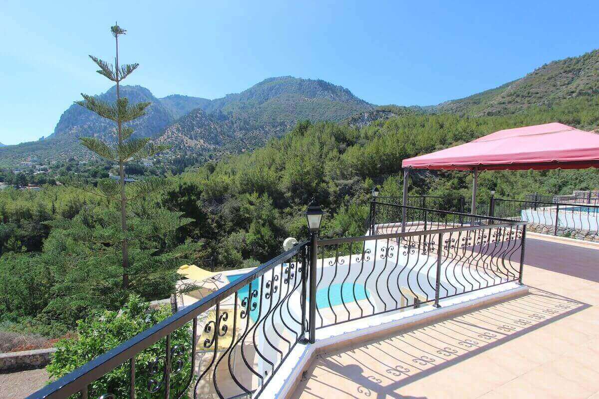Malatya Seaview Mountainside Villa 4 Bed - North Cyprus Property 28