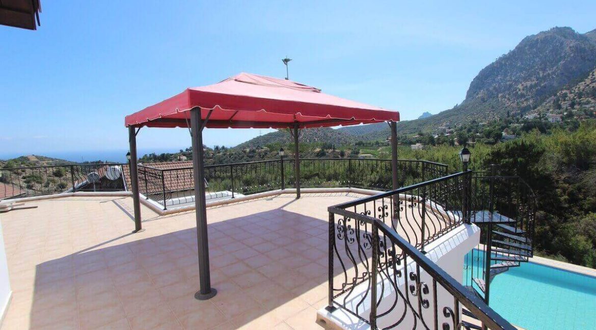 Malatya Seaview Mountainside Villa 4 Bed - North Cyprus Property 34