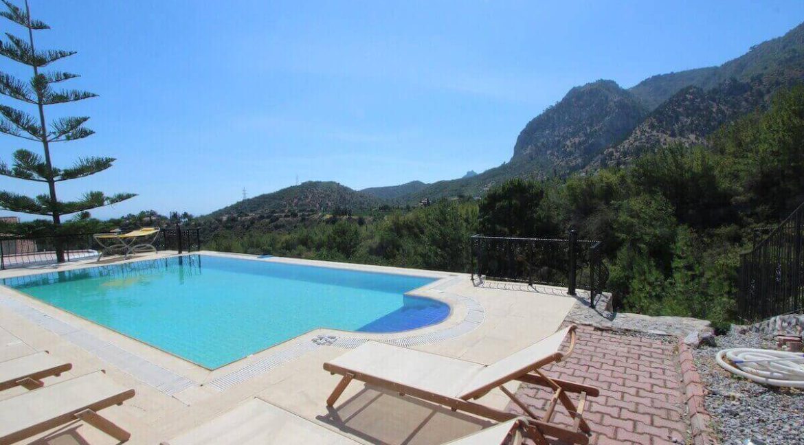 Malatya Seaview Mountainside Villa 4 Bed - North Cyprus Property 37