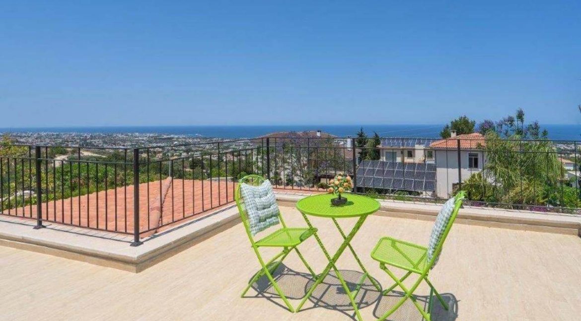 Bellapais View Turkish Title Panorama Villa 4 Bed - North Cyprus Property 1