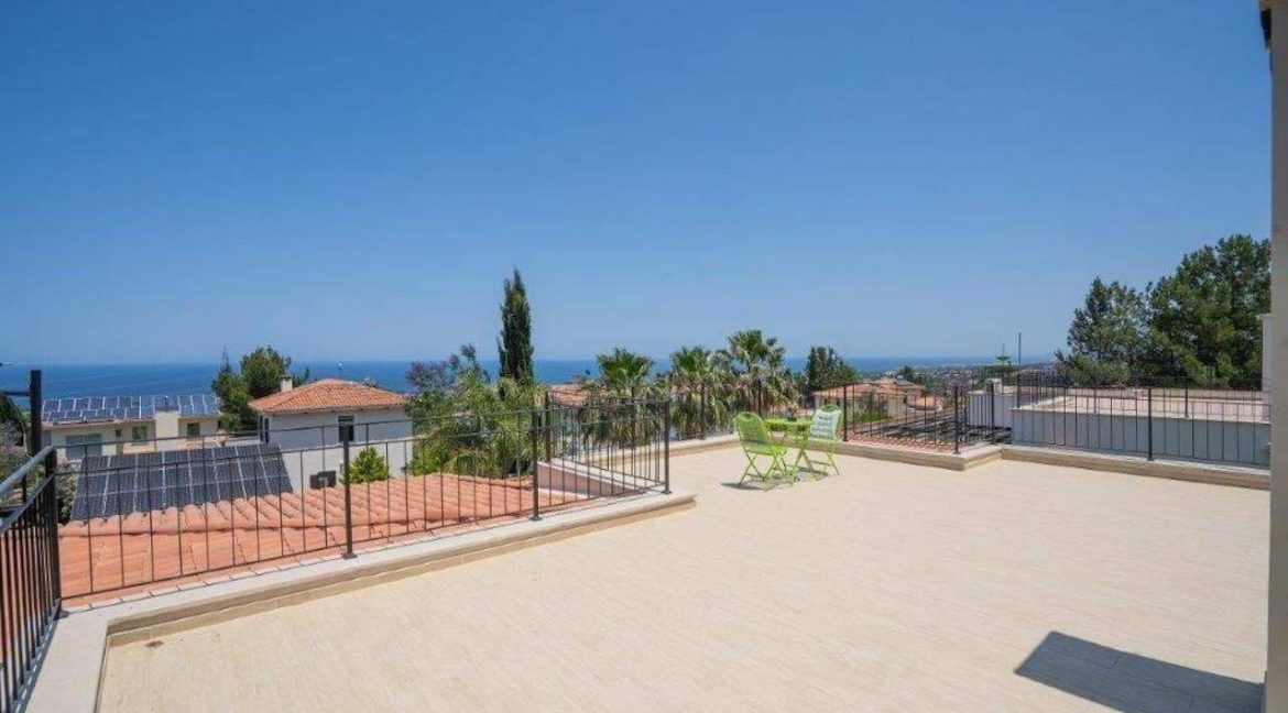 Bellapais View Turkish Title Panorama Villa 4 Bed - North Cyprus Property 30