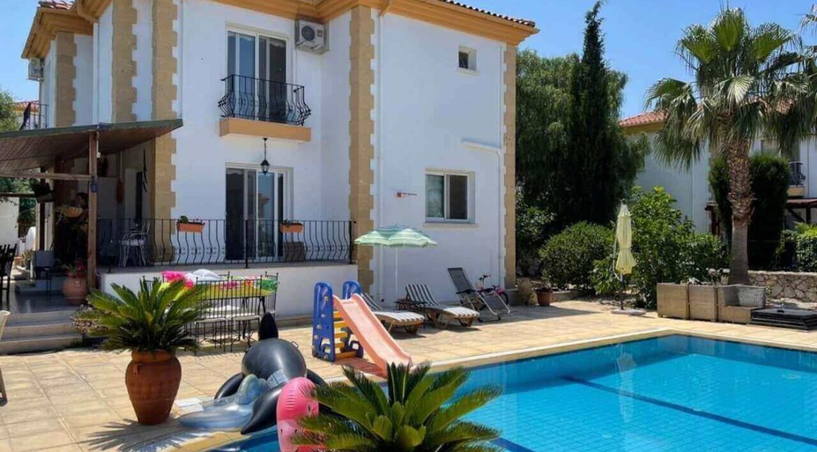 Karsiyaka Sea & Mountain View Villa 3 Bed - North Cyprus Property 12