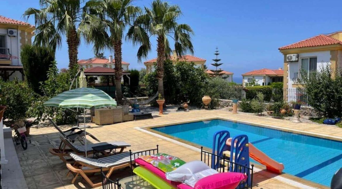 Karsiyaka Sea & Mountain View Villa 3 Bed - North Cyprus Property 13