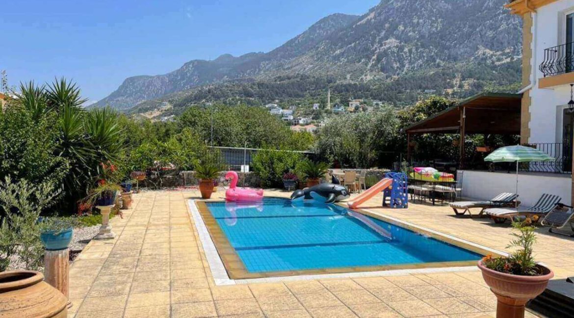 Karsiyaka Sea & Mountain View Villa 3 Bed - North Cyprus Property 32