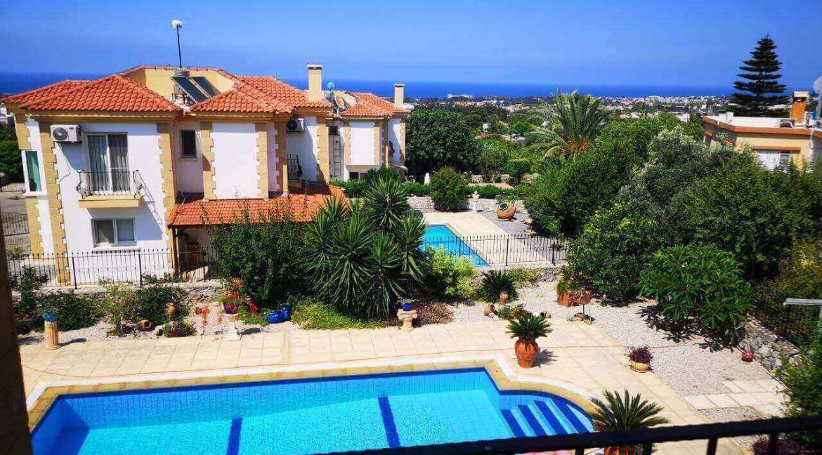 Karsiyaka Sea & Mountain View Villa 3 Bed - North Cyprus Property 36